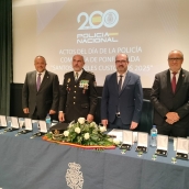 La Policía Nacional ha celebrado este jueves la festividad de su patrón en Ponferrada