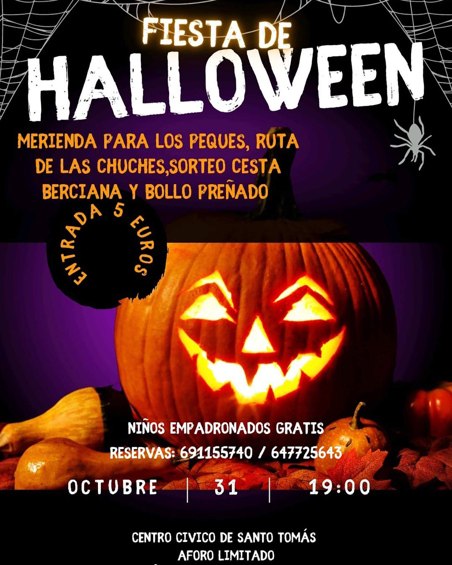 Halloween en Santo Tomás de las Ollas