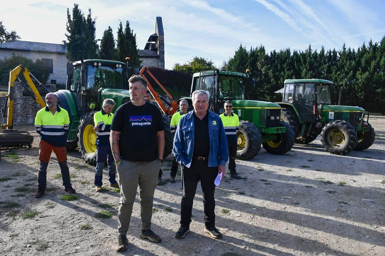 Equipo para la prevención de incendios en Carracedelo (4)