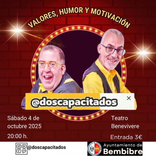 obra DOSCAPACITADOS en Bembibre 4 oct