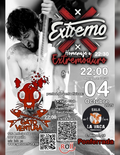 Tributo a Extremoduro 4 oct