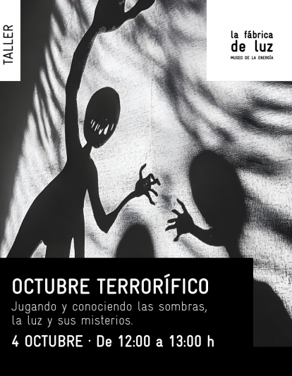 Jugando y conociendo las sombras, la luz y sus misterios Museo de la Energía 4 de oct