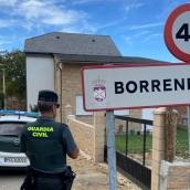 guardia civil en borrenes