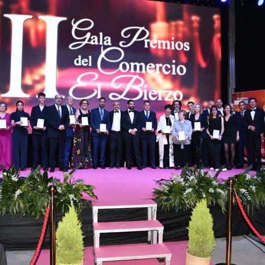 Todos los premiados de la II Gala de Comercio El Bierzo del 2025