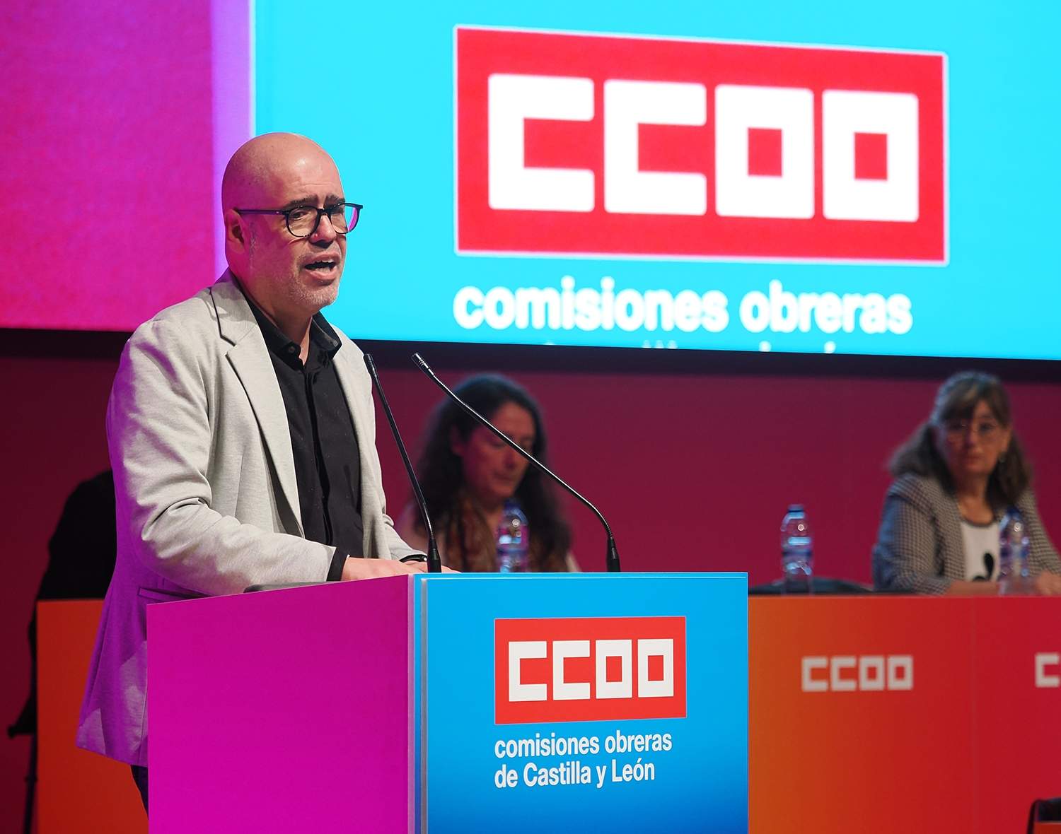 R. Valtero ICAL. CCOO Castilla y León inaugura su 13º Congreso. El secretario general del sindicato, Unai Sordo