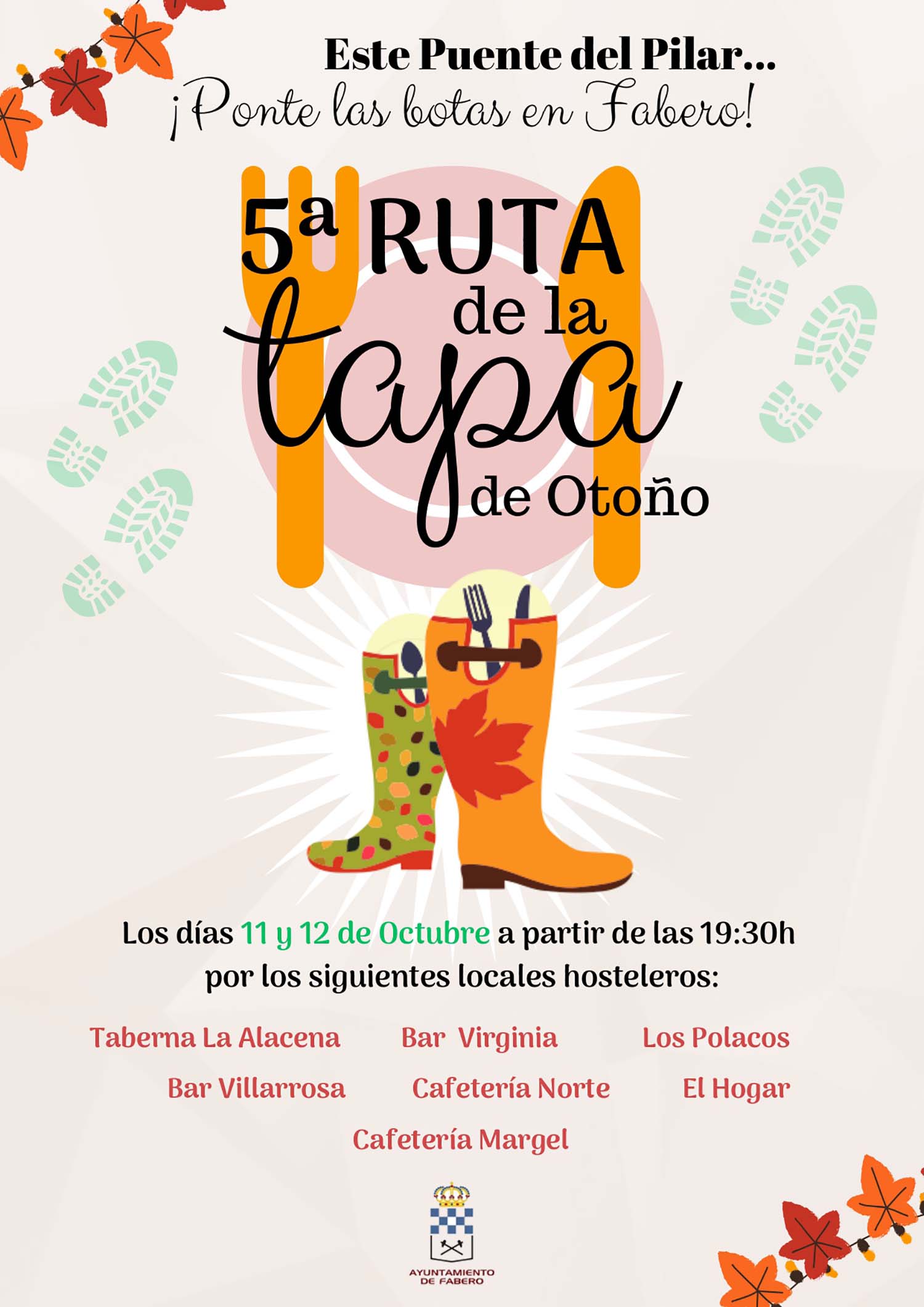 Cartel Ruta de la Tapa de Otoño Cartel Ruta de la Tapa de Otoño