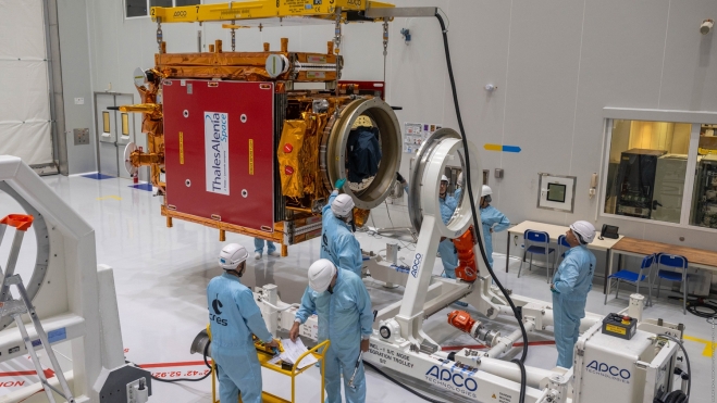 Sentinel-1D: El nuevo satélite europeo que se lanzará el 4 de noviembre de 2025 (Foto: arianespace)