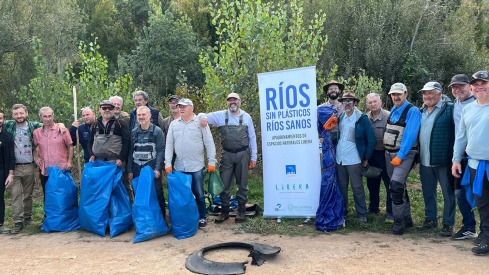 Jornada de voluntariado en el río Sil de Ponferrada