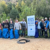 Jornada de voluntariado en el río Sil de Ponferrada