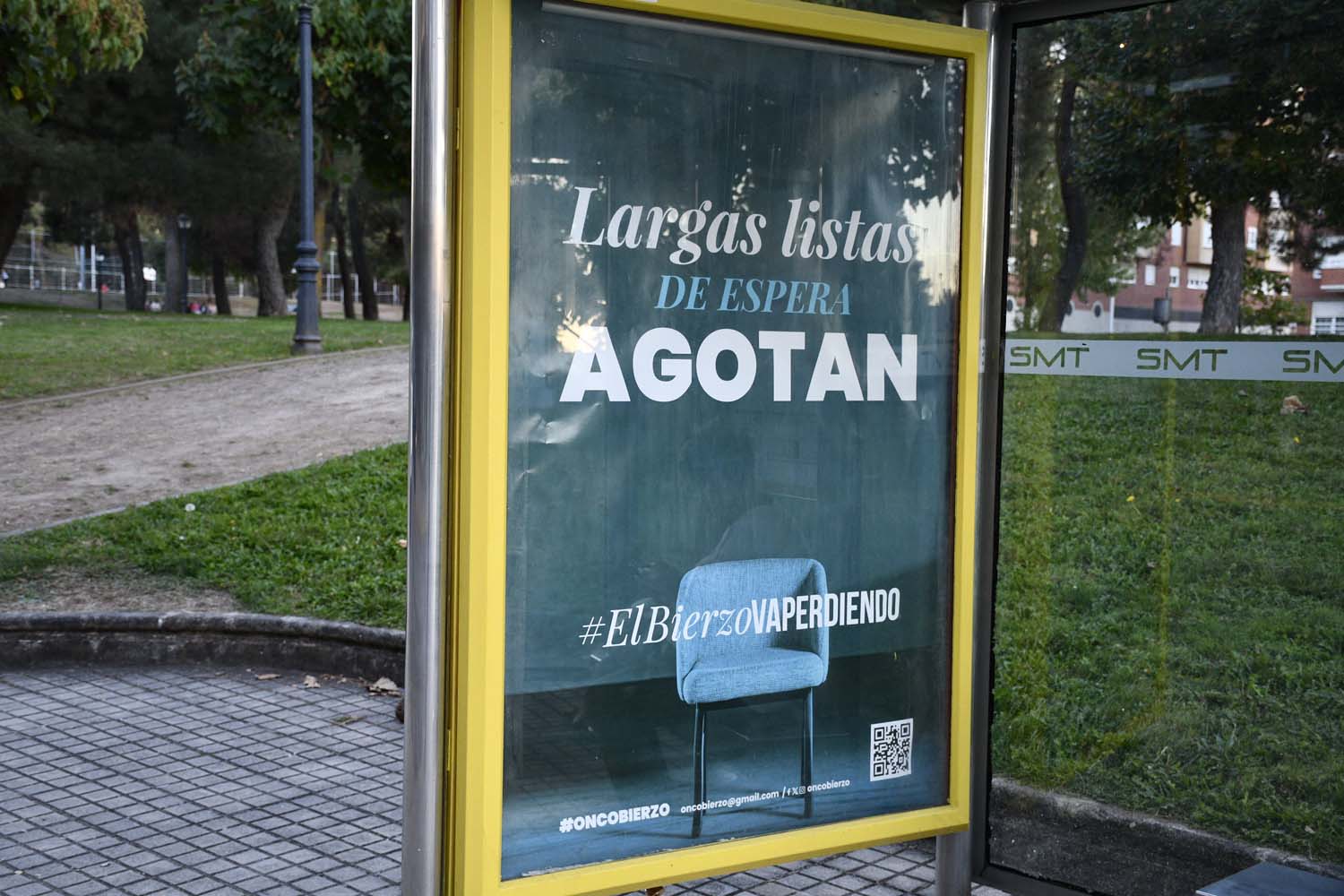 Marquesinas de Oncobierzo en las paradas de Ponferrada (2)