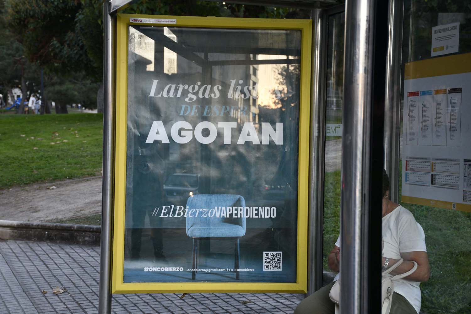 Marquesinas de Oncobierzo en las paradas de Ponferrada (4)