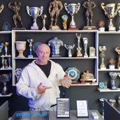 El culturista berciano, Domingo Uría