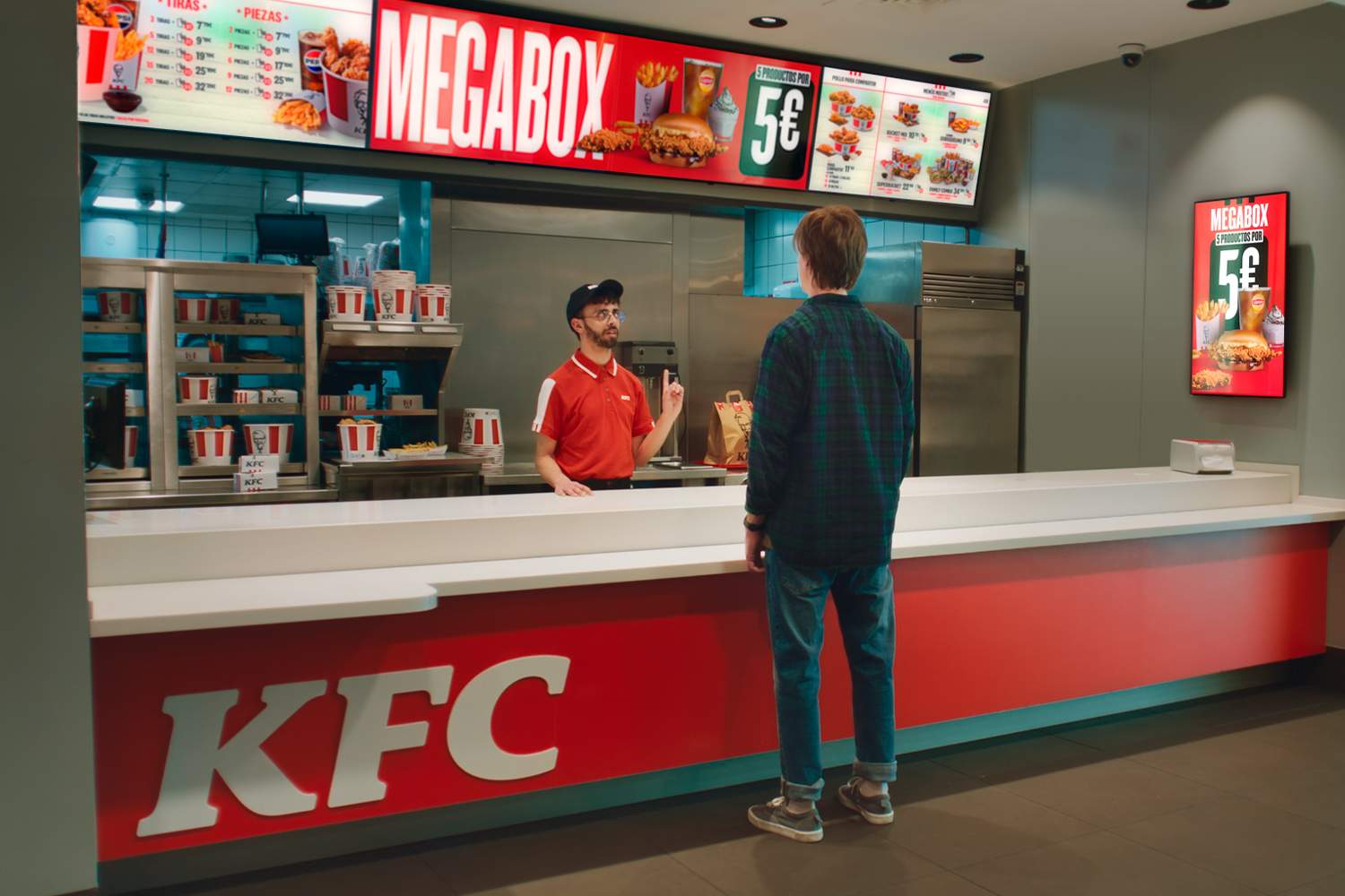 KFC por dentro Foto Web KFC