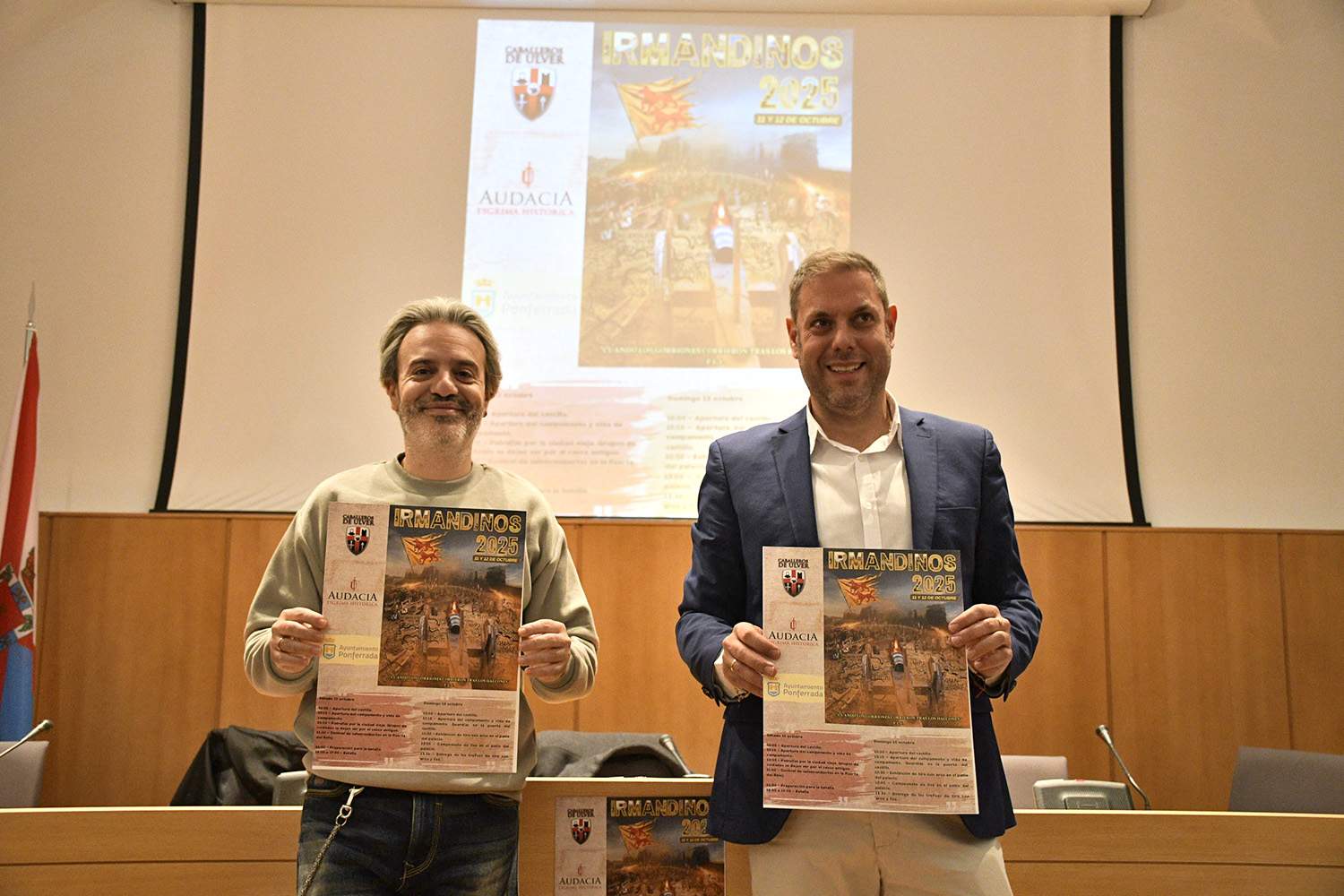 Presentación de los Irmandiños Ponferrada 2025