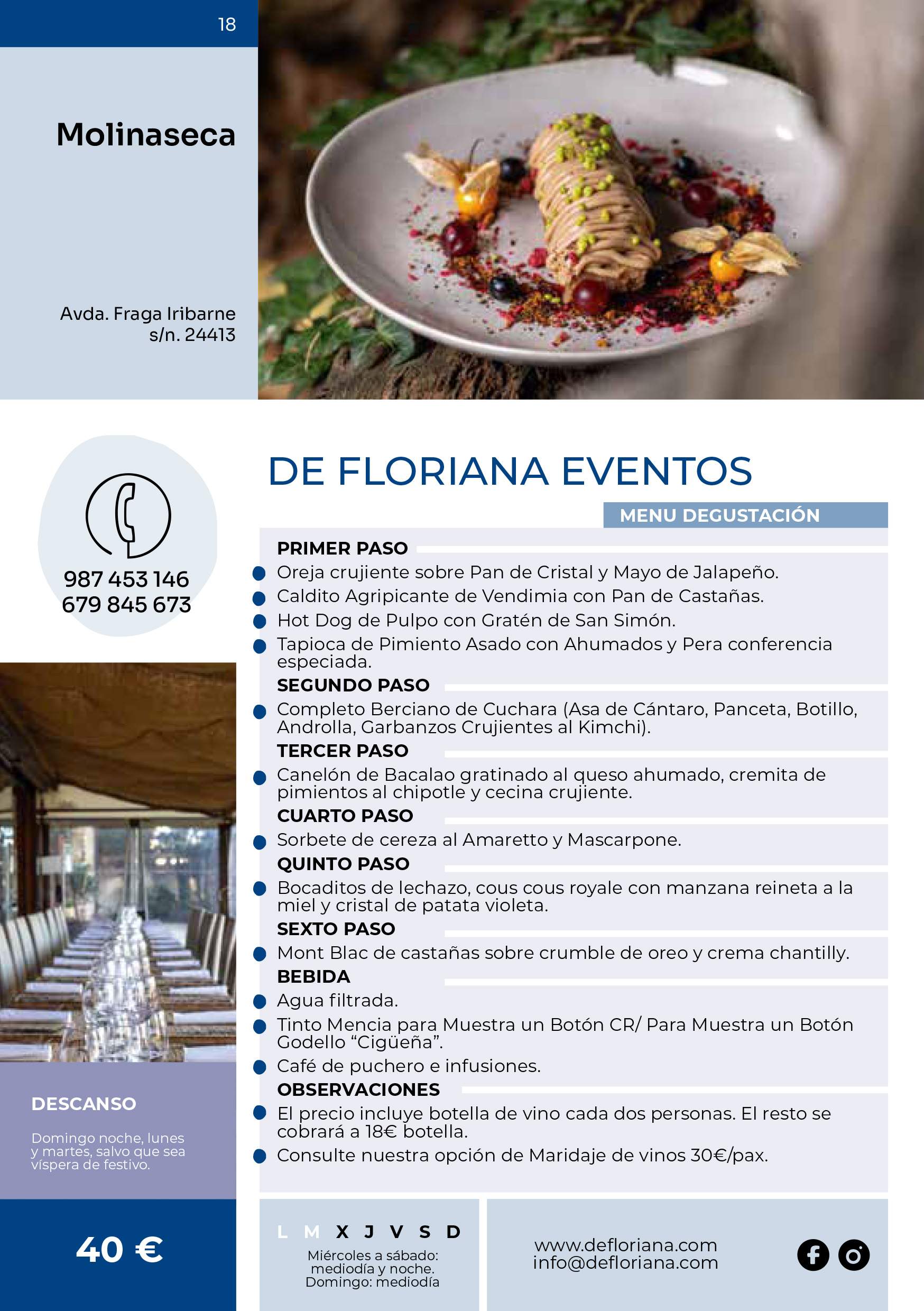 folleto jornadas gastro bierzo 25 18