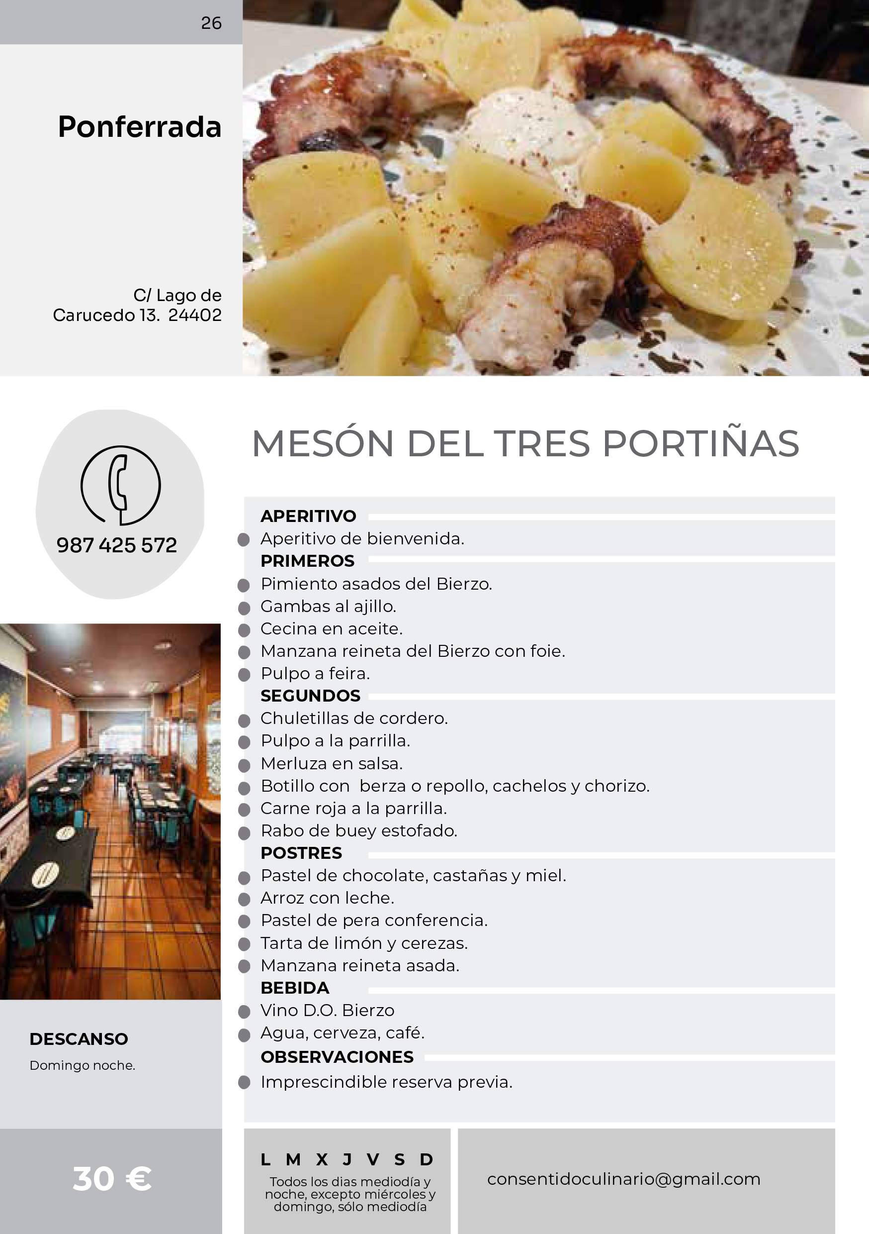 folleto jornadas gastro bierzo 25 26