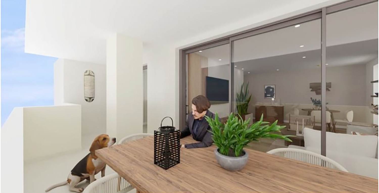 Recreación del edificio El Mirador de La Rosaleda. Foto McRosaleda Inmo (10)