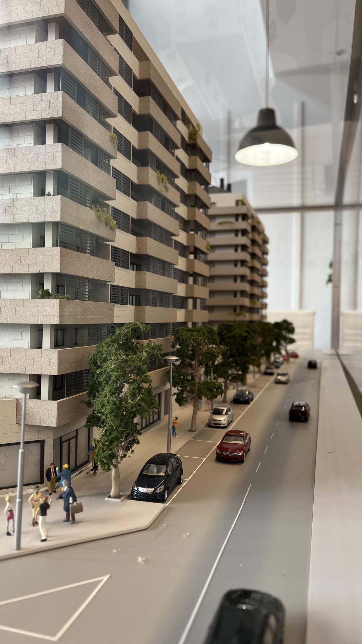 Maqueta del edificio El Mirador de La Rosaleda. Foto Panizo&González Servicios Inmobiliarios (5)
