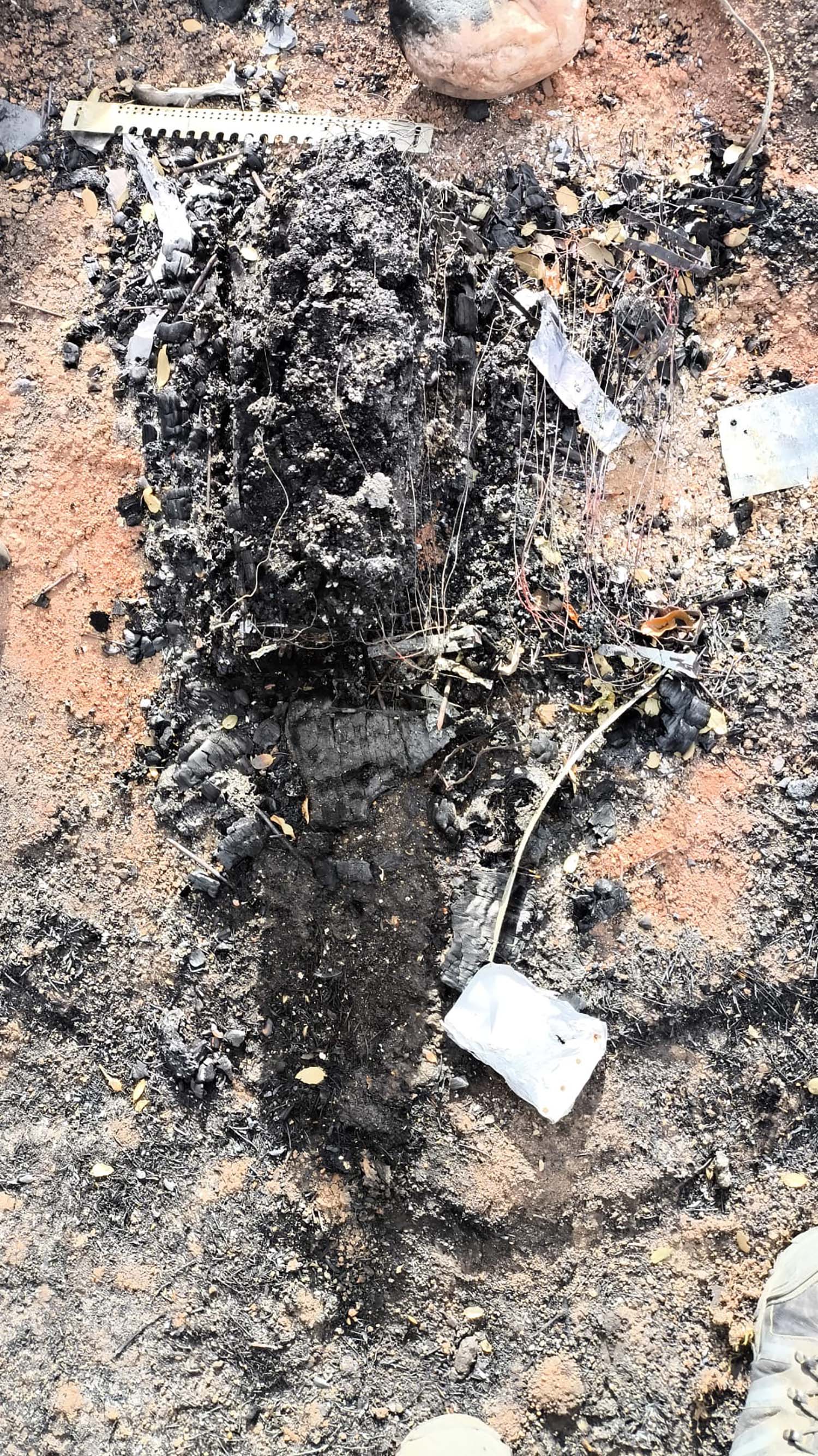 Colmenas calcinadas en Las Médulas 1