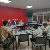 Ejecutiva del PSOE de Ponferrada. El PSOE de Ponferrada denuncia que la Junta "insulta" a las cuencas mineras "desviando" fondos de Transición Justa