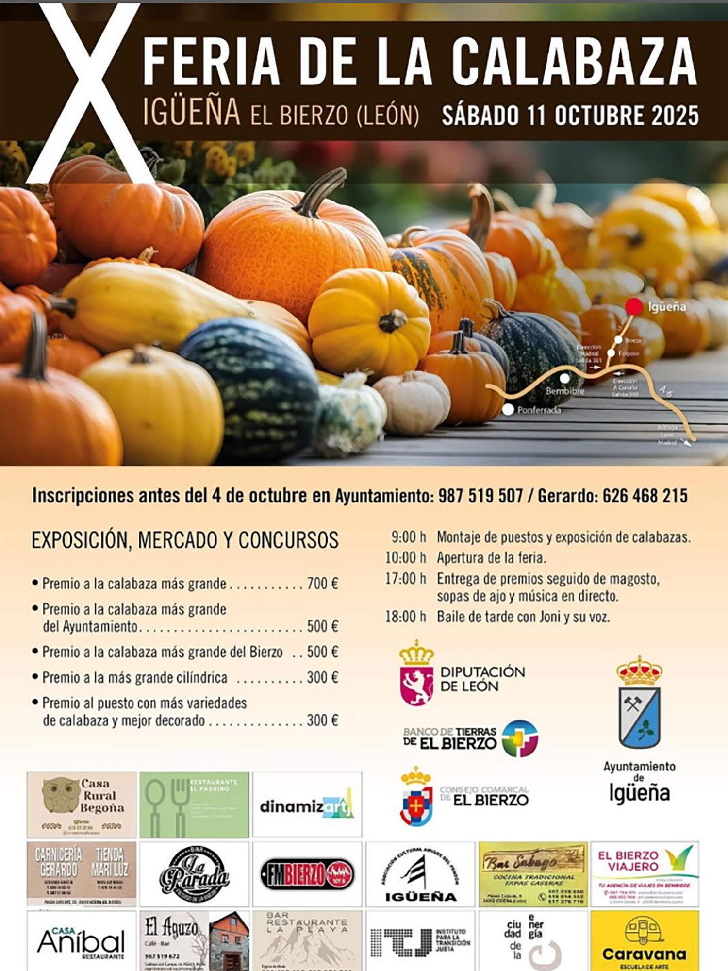 Feria de la calabaza de Igüeña
