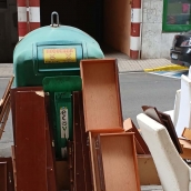 Recogida de enseres en Ponferrada 