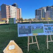 Nueva zona verde en La Rosaleda | La Rosaleda estrena 6.500 metros de zona verde gracias a un programa mixto de empleo y formación