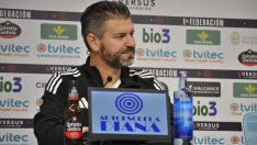 Fernando Estévez en rueda de prensa Fernando Estévez en rueda de prensa