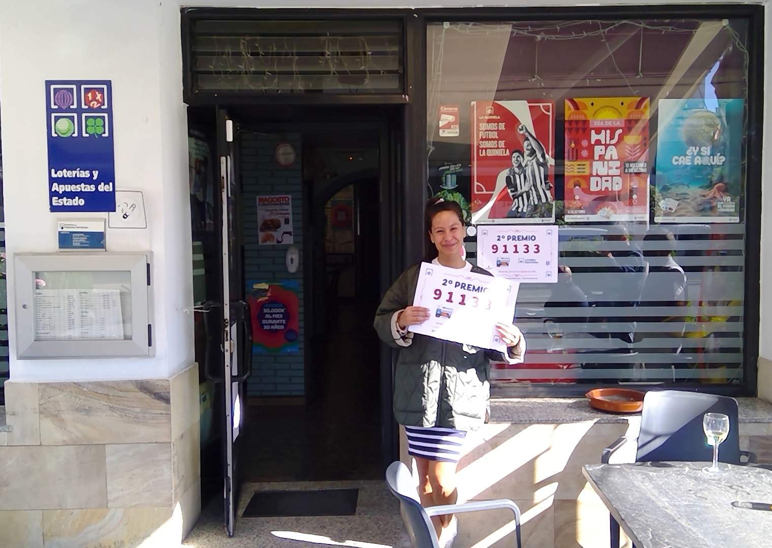 El segundo premio de la Lotería Nacional 'sonríe' a Fuentesnuevas (1)