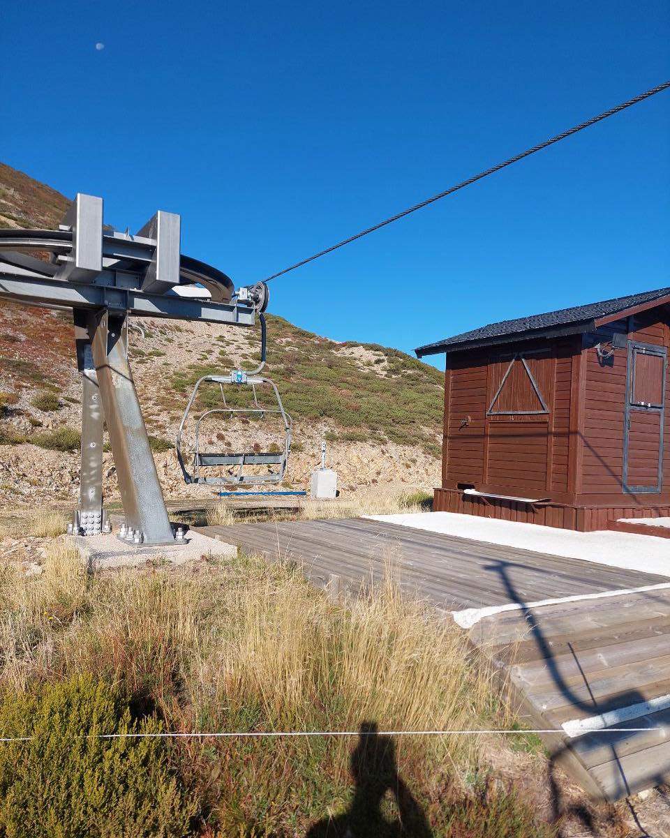 Obras en Leitariegos .