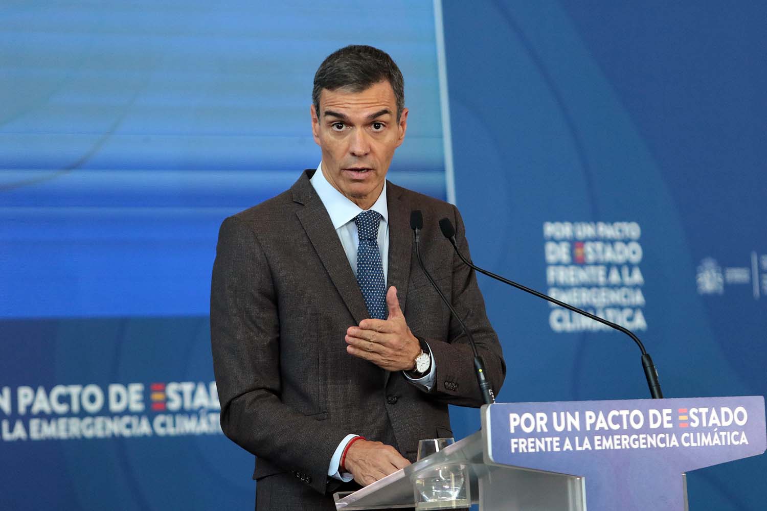 Peio García ICAL. El presidente del Gobierno, Pedro Sánchez, participa en Ponferrada en la segunda jornada de la Convención por un Pacto de Estado frente a la Emergencia Climática (3)