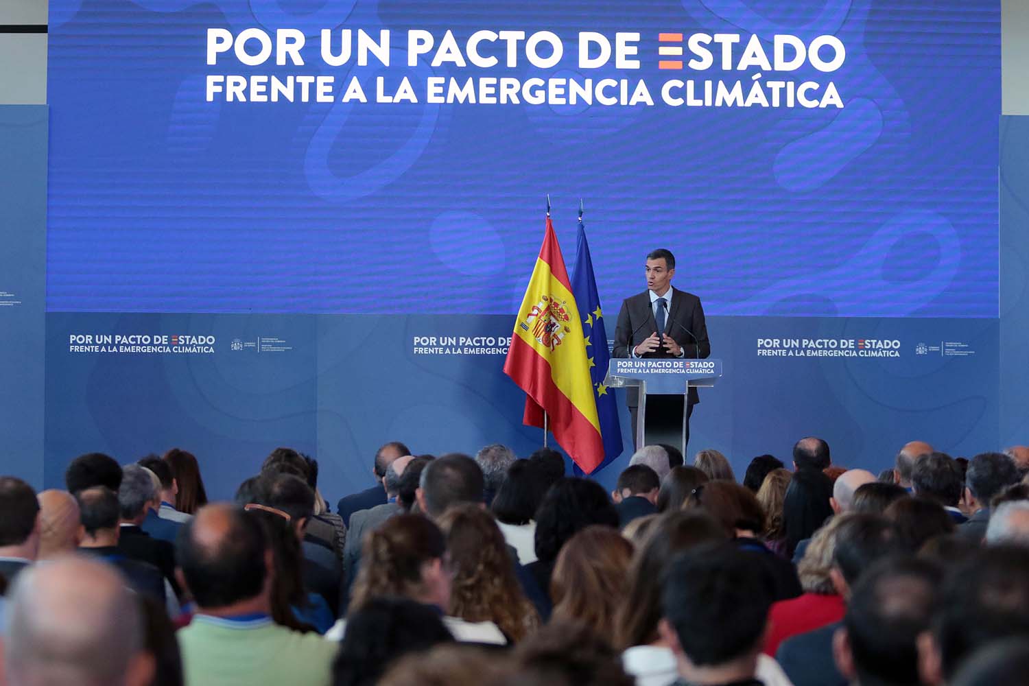 Peio García ICAL. El presidente del Gobierno, Pedro Sánchez, participa en Ponferrada en la segunda jornada de la Convención por un Pacto de Estado frente a la Emergencia Climática (2)