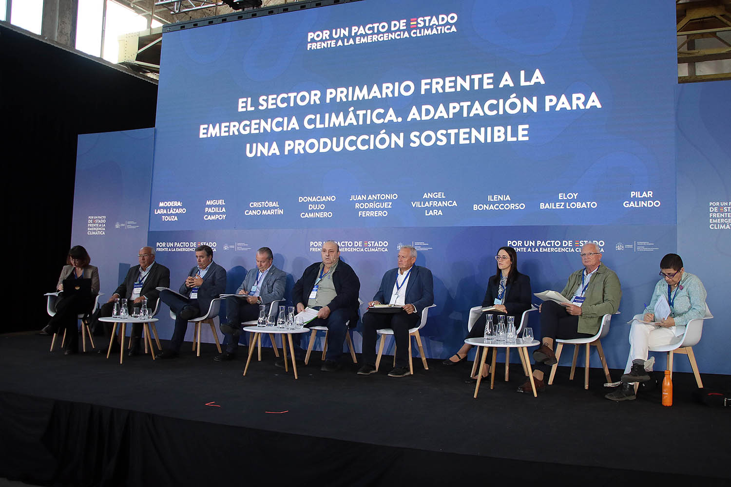 Peio García ICAL. Los principales dirigentes de sindicatos agrarios participan en la segunda jornada de la Convención por un Pacto de Estado frente a la Emergencia Climática