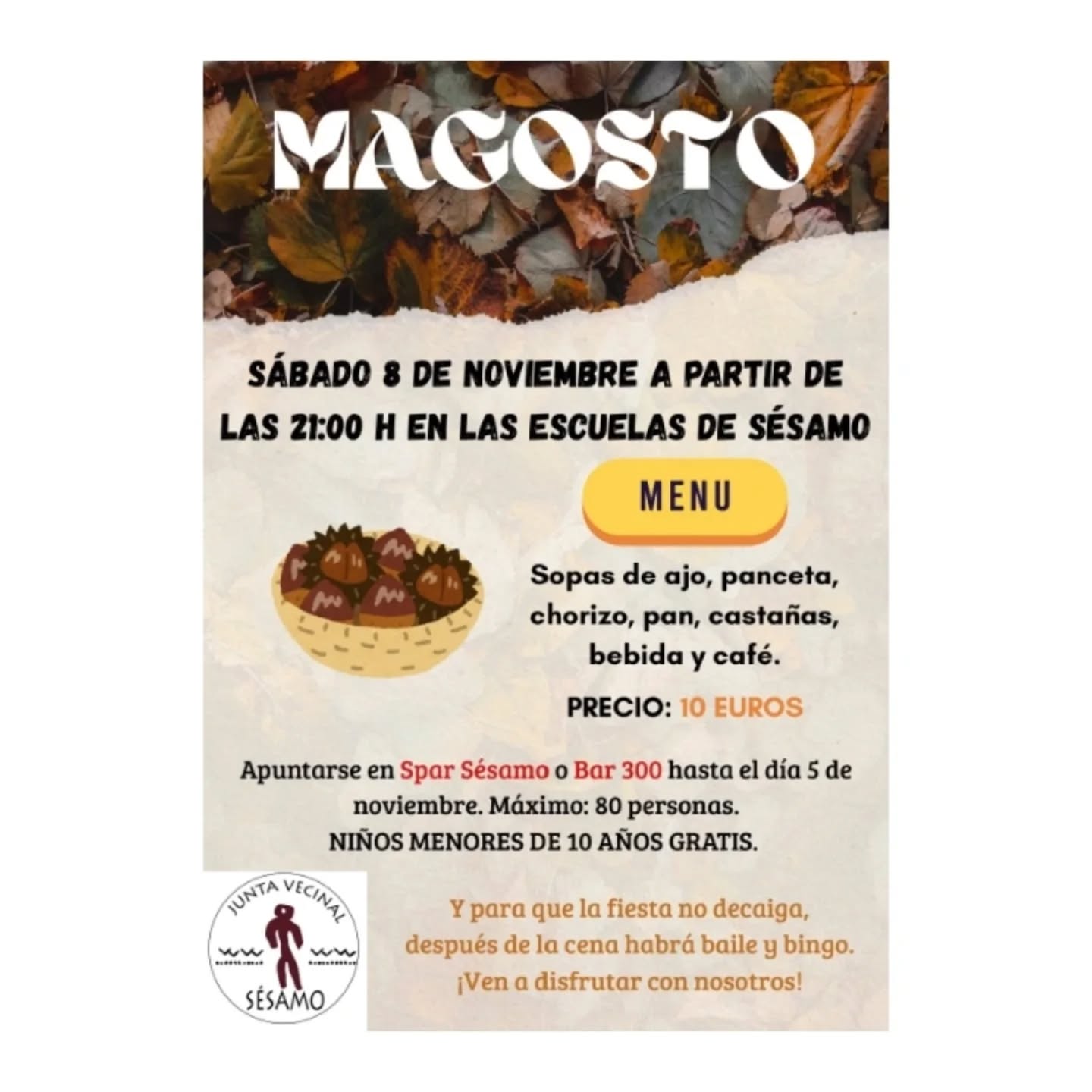 Magosto en Sésamo Magosto en Sésamo