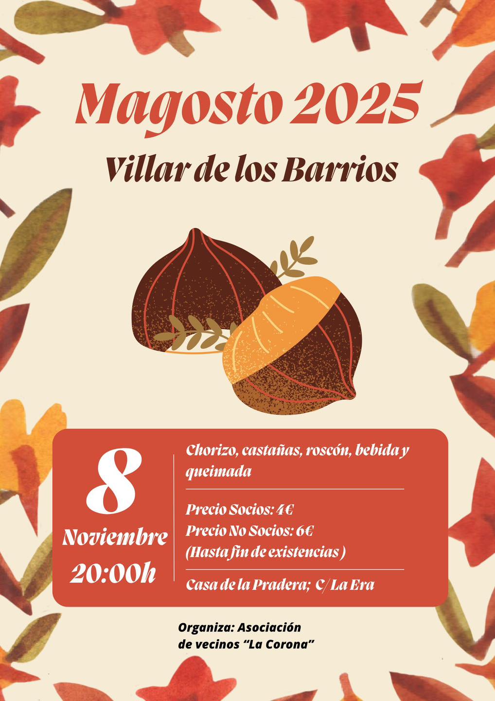 Magosto Villar de los Barrios Magosto Villar de los Barrios