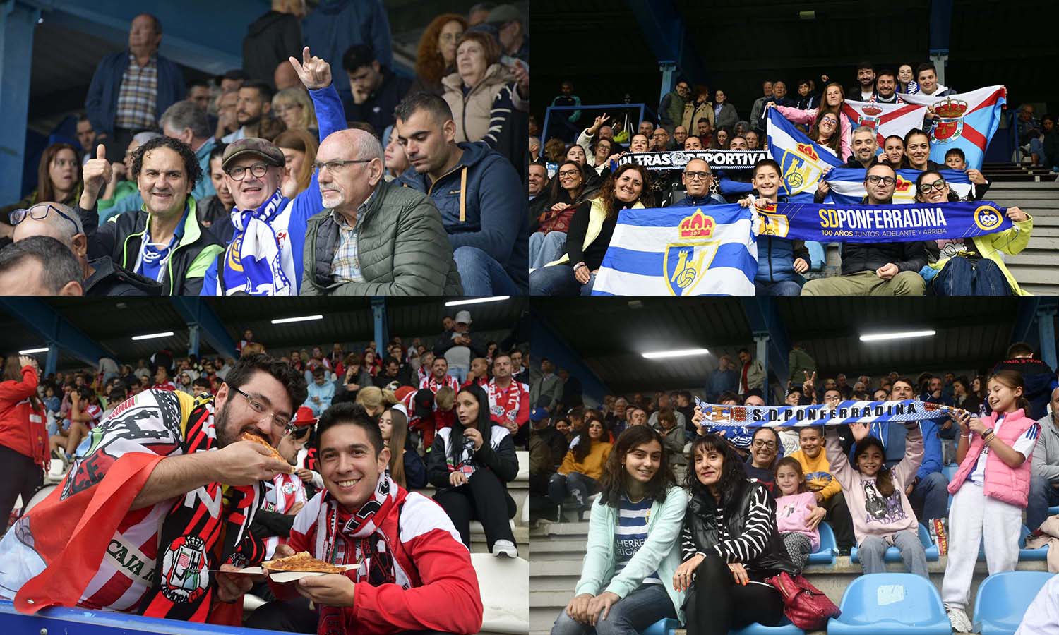 El Toralín durante el encuentro contra el Zamora