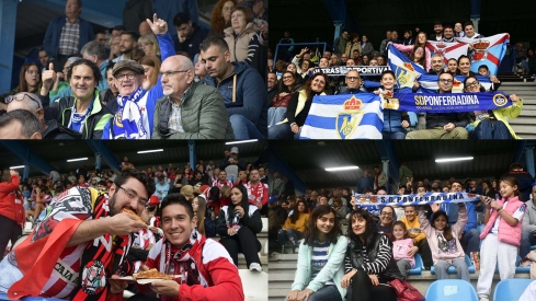 El Toralín durante el encuentro contra el Zamora