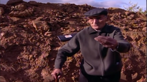 Francisco Cubero enterró los cuerpos en 1936 color