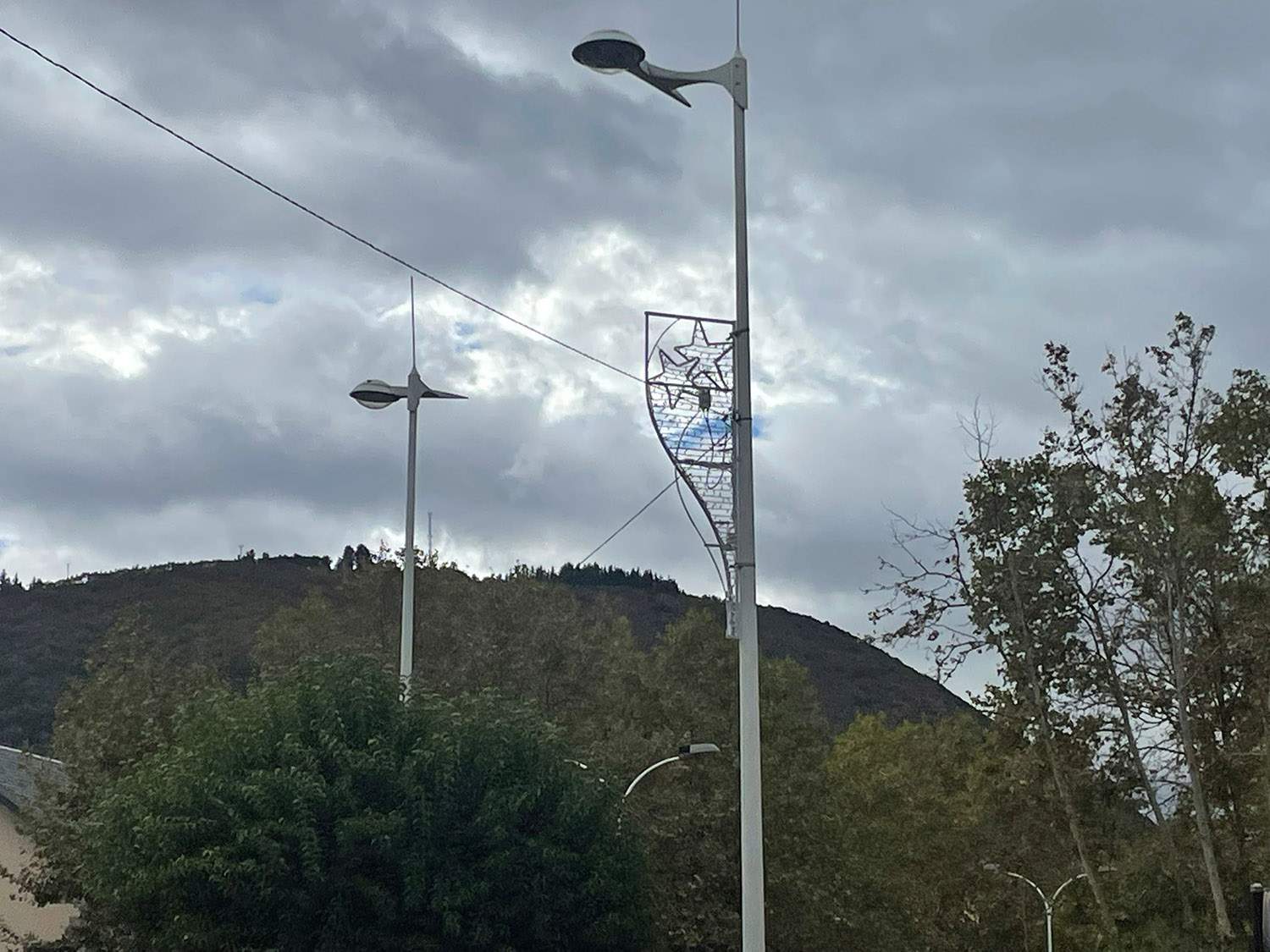 Luces de navidad en Ponferrada