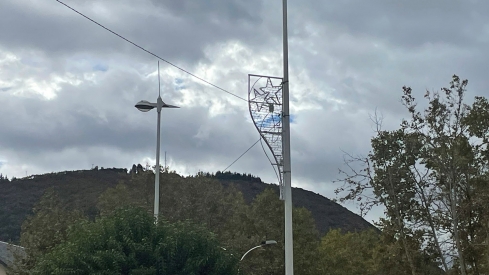 Luces de navidad en Ponferrada