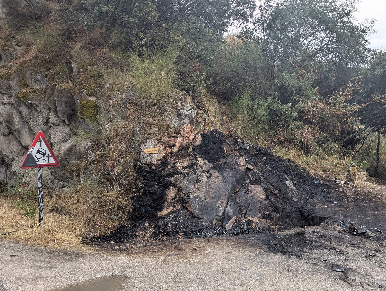 Accidente moral en la presa de Bárcena Accidente moral en la presa de Bárcena