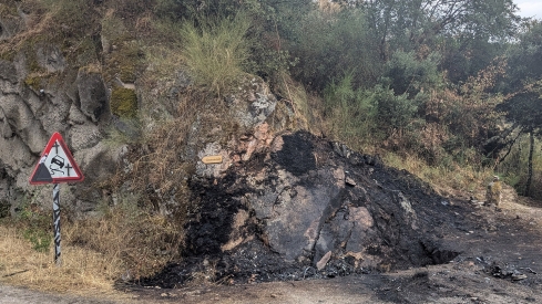 Accidente moral en la presa de Bárcena