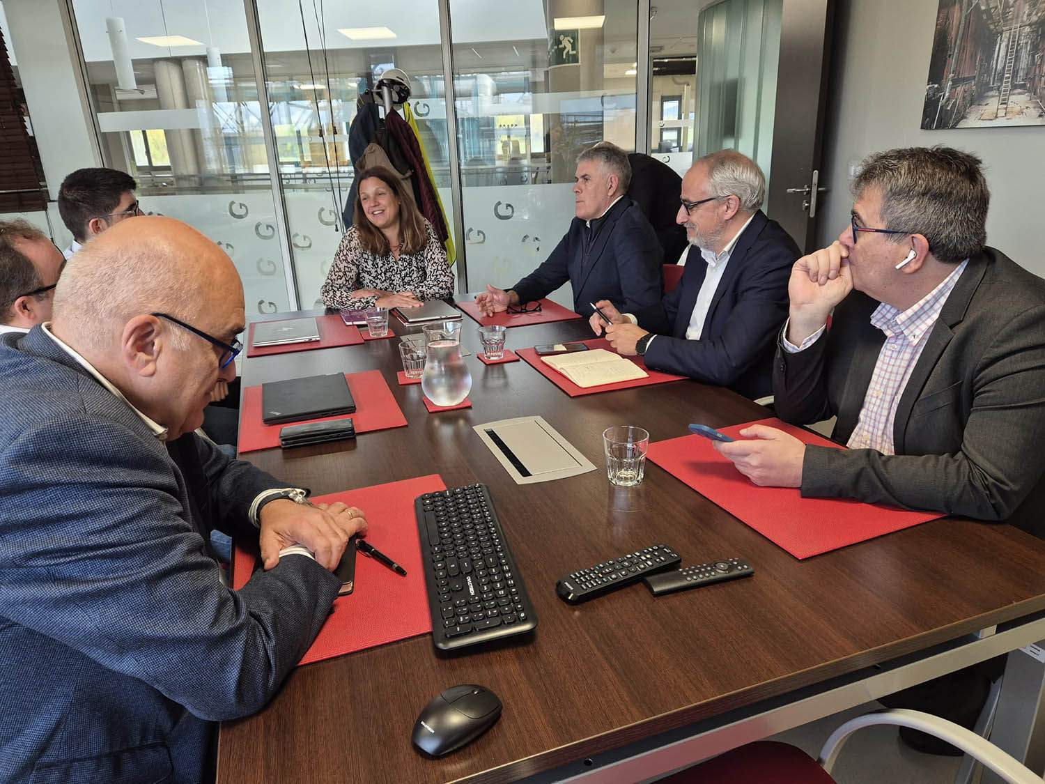 Reunión ciberseguridad CCB, CIUDEN, INCIBE, UNED.