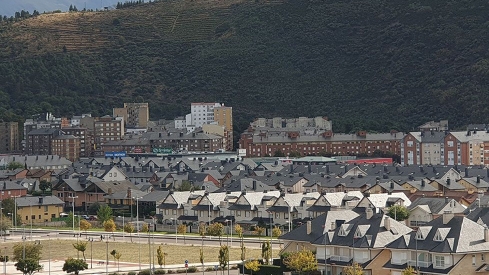 Zona de Aldama en Ponferrada