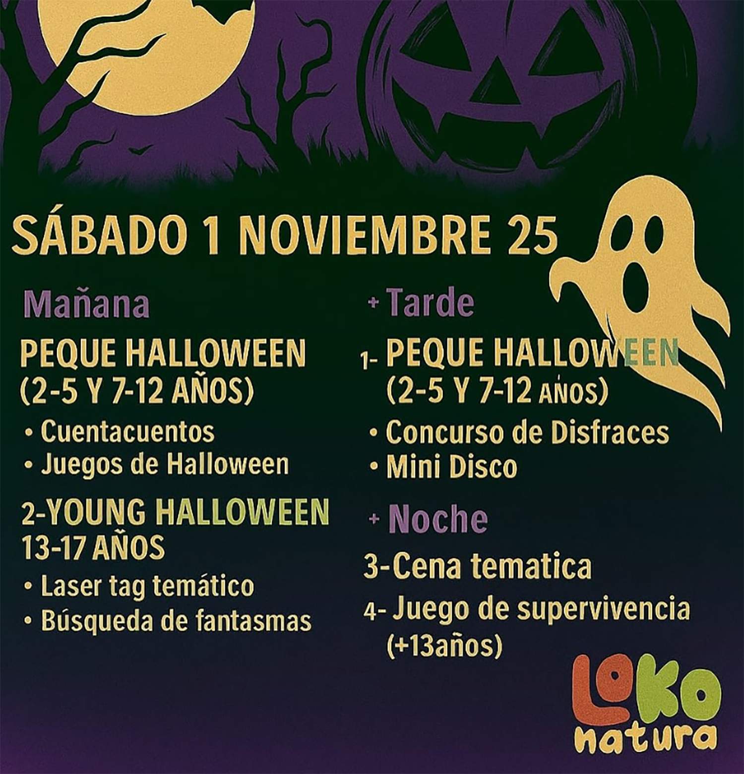 Halloween en Loko Natura 2