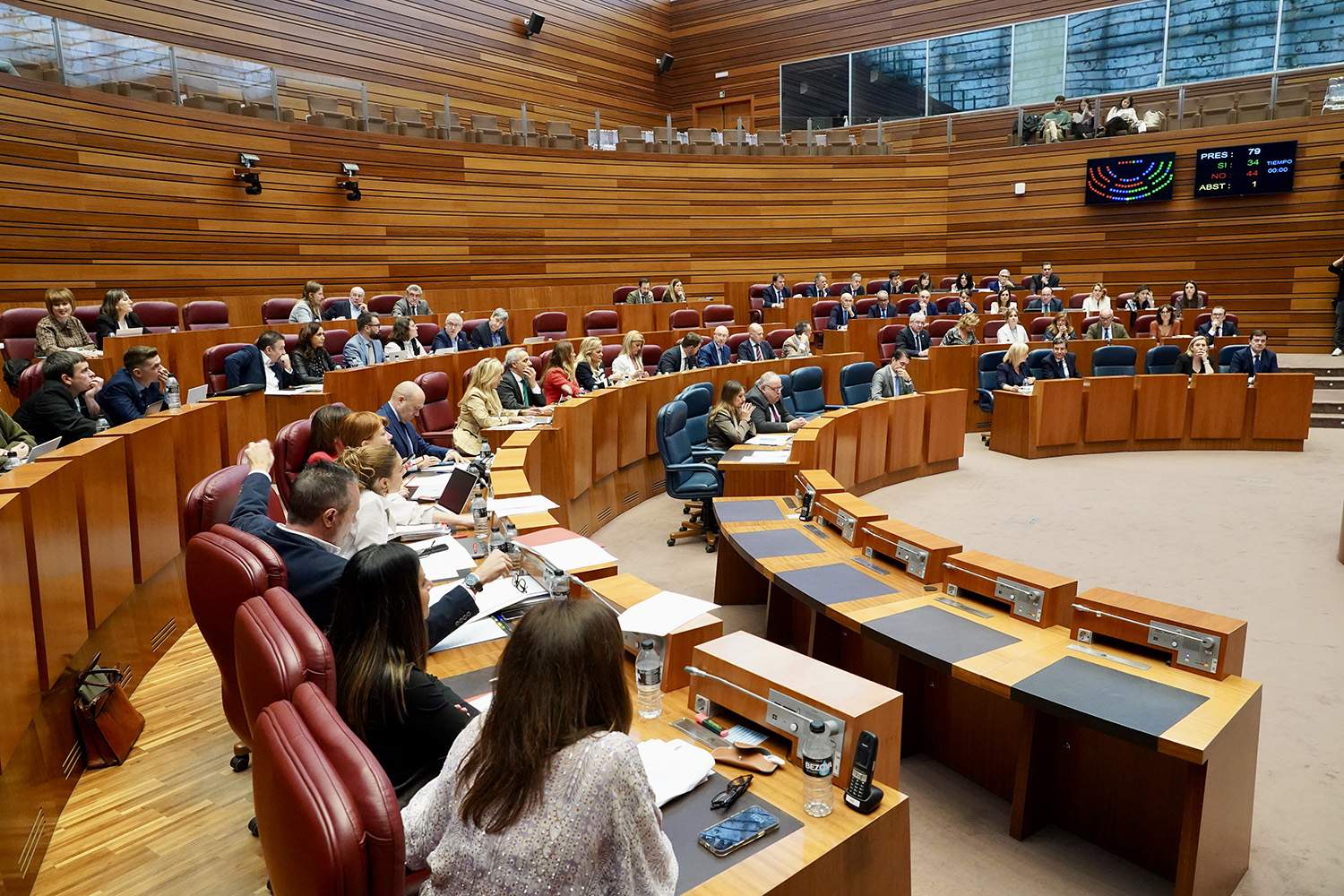 Pleno de las Cortes de CyL