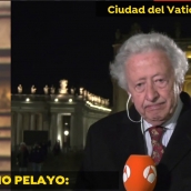 Antonio Pelayo, corresponsal de Antena 3 en El Vaticano