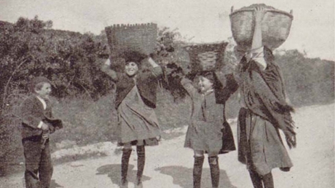 Paisaje y niños de la provincia