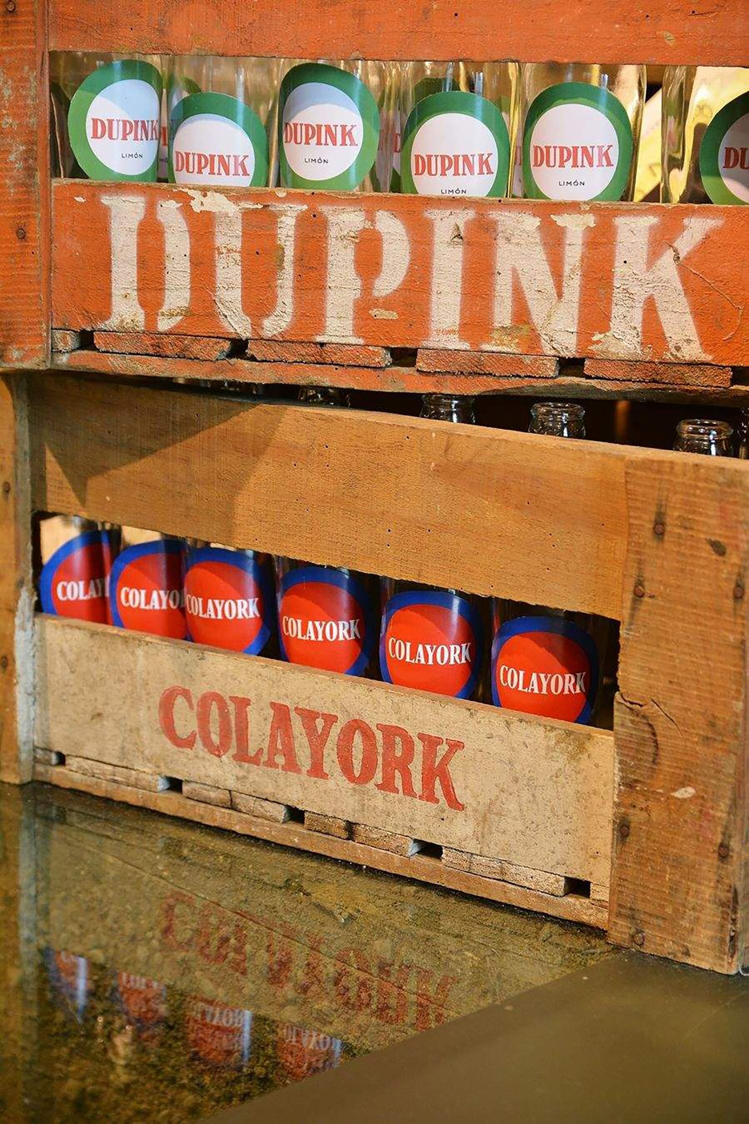 Botellas de Cola York