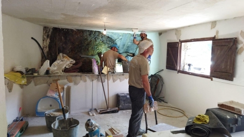 Obras de adecuación del local de la Junta Vecinal de Montes de Valdueza  